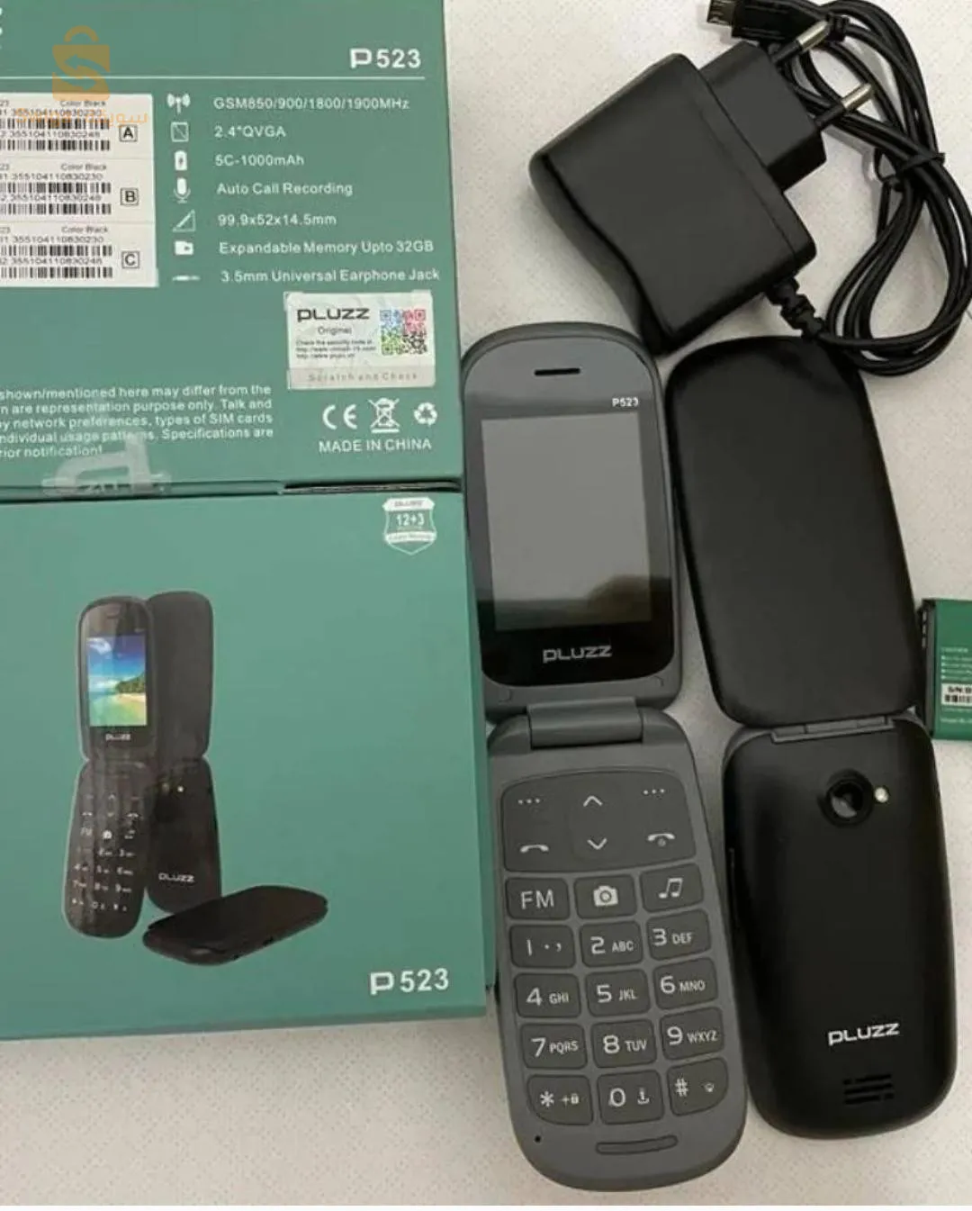 Téléphone pluzz p523