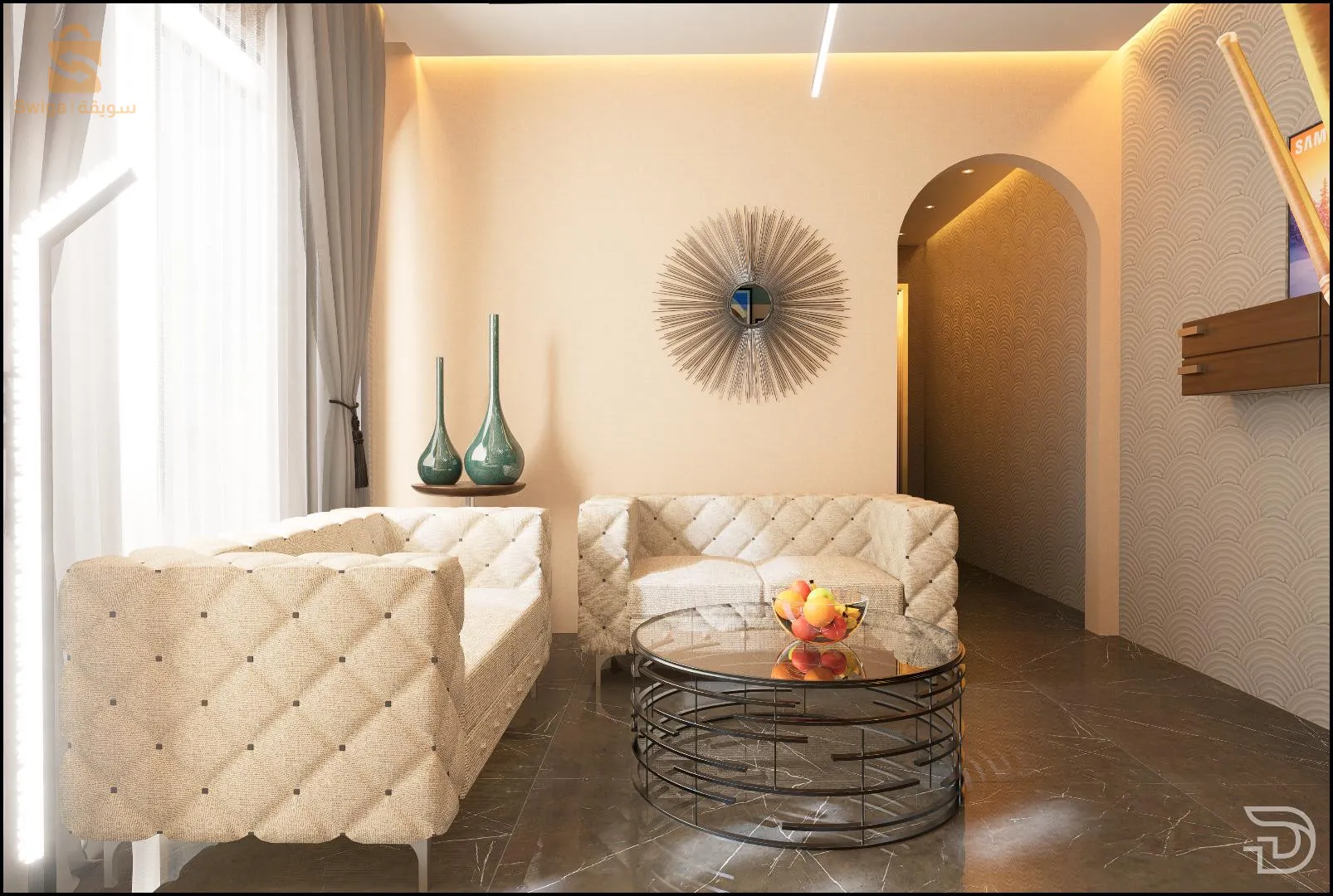 التصميم الداخلي للمشاريع و المباني السكنية