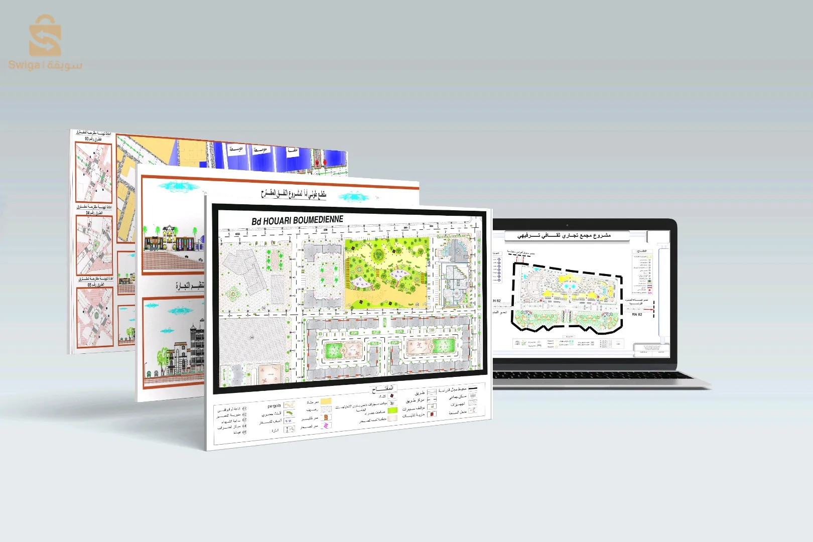 Design and production of Arcgis, photoshop and Autocad maps