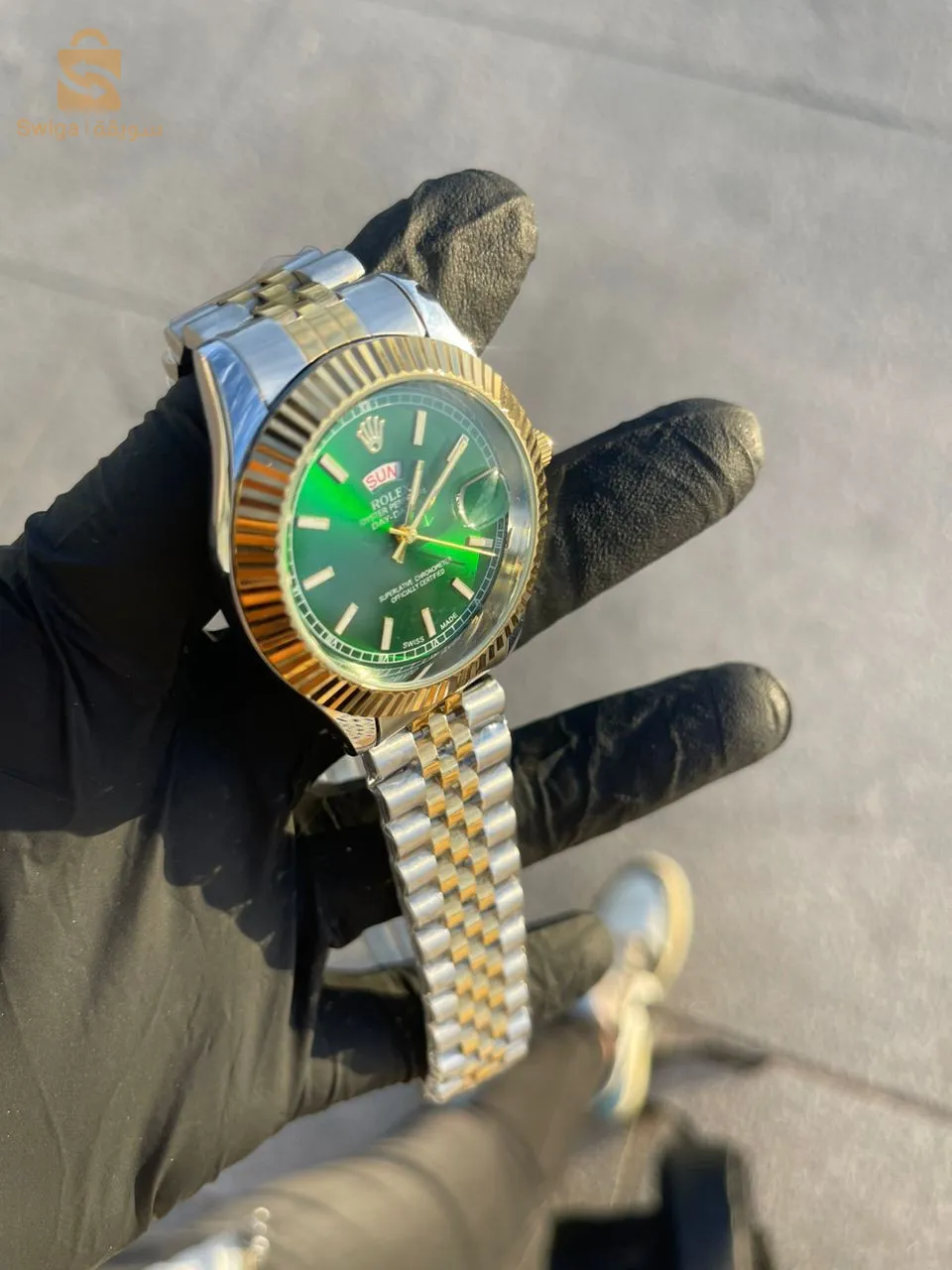 ساعة rolex inoxydables