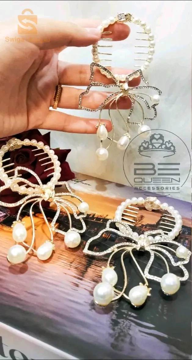 مشابك الشعر الكورية 🥰