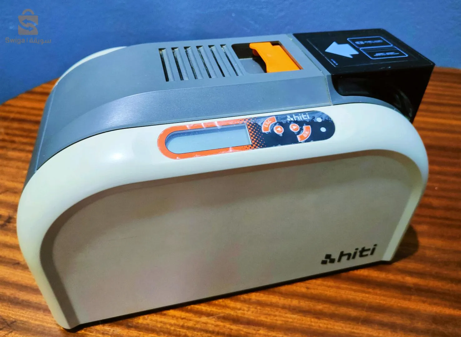 imprimante badgeuse hiti cs- 200 طابعة بطاقات pvc