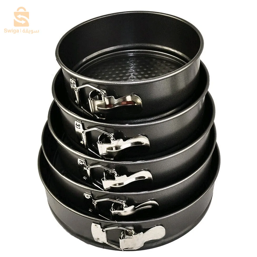 kit de 5 pcs Moules à gâteaux Round antiadhésifs
2,800 دج
