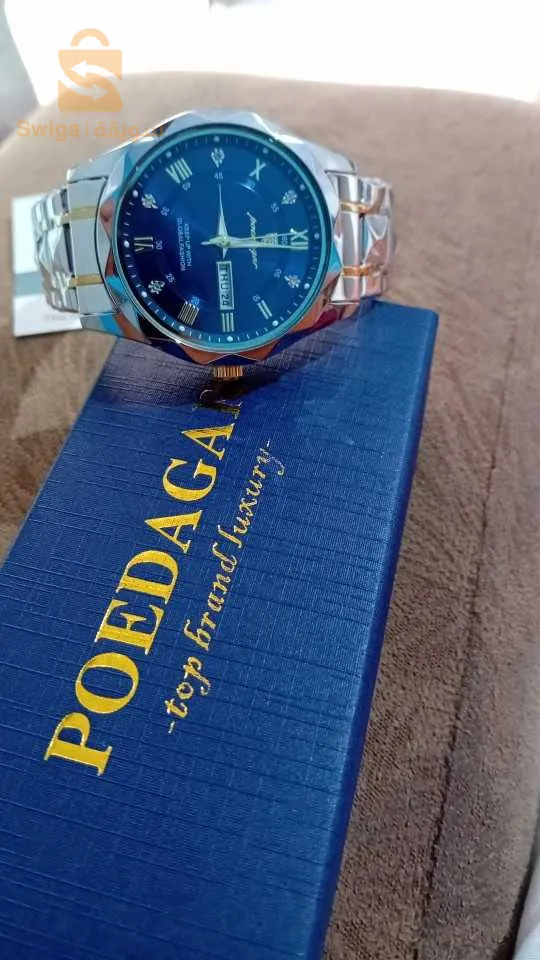 ساعة رجالية فخمة من العلامة العالمية peodagar