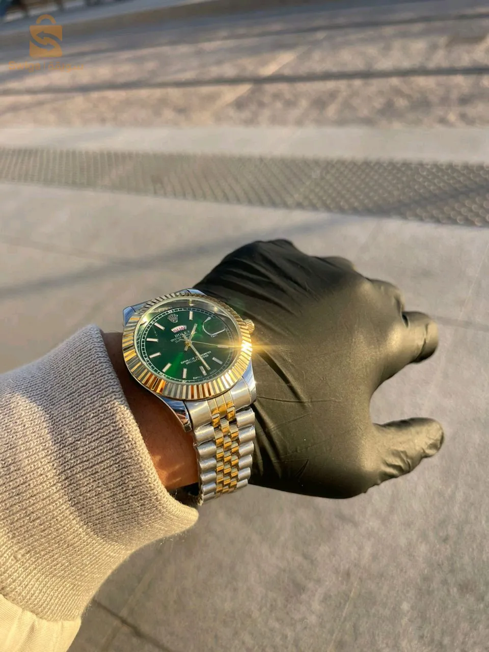 ساعة rolex inoxydables