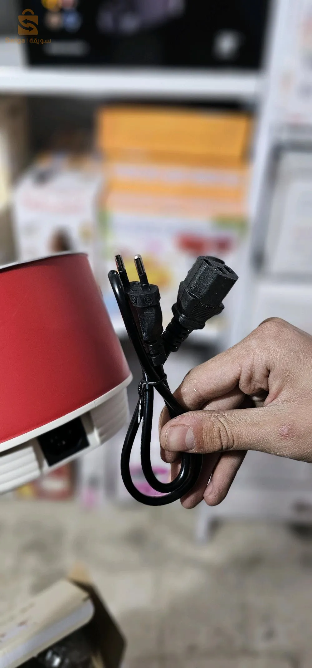 Marmite électrique antiadhésive de restauration rapide avec support pour téléphone