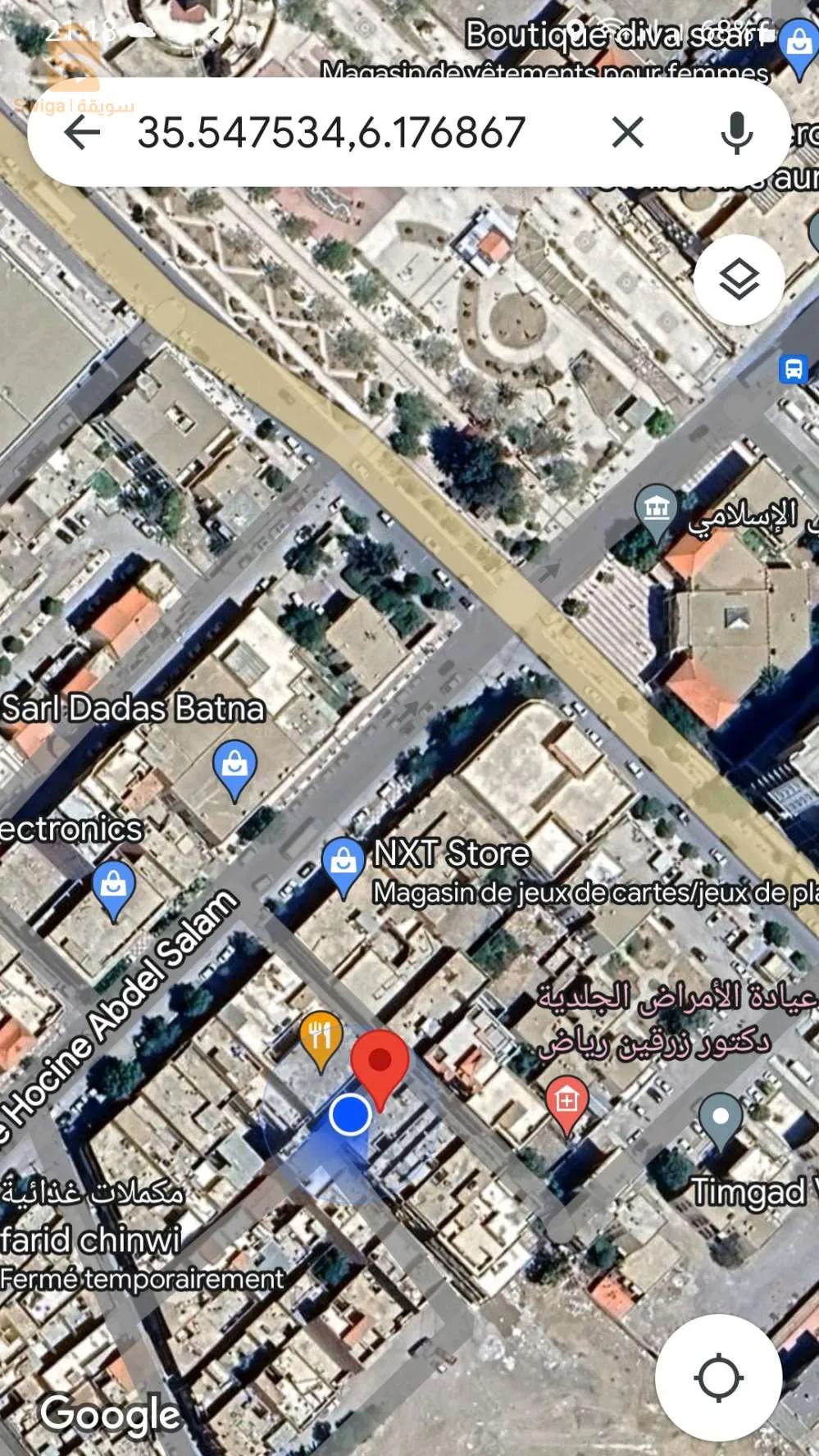 نهج حسين عبدالسلام ارض معرف حي 5جويلية