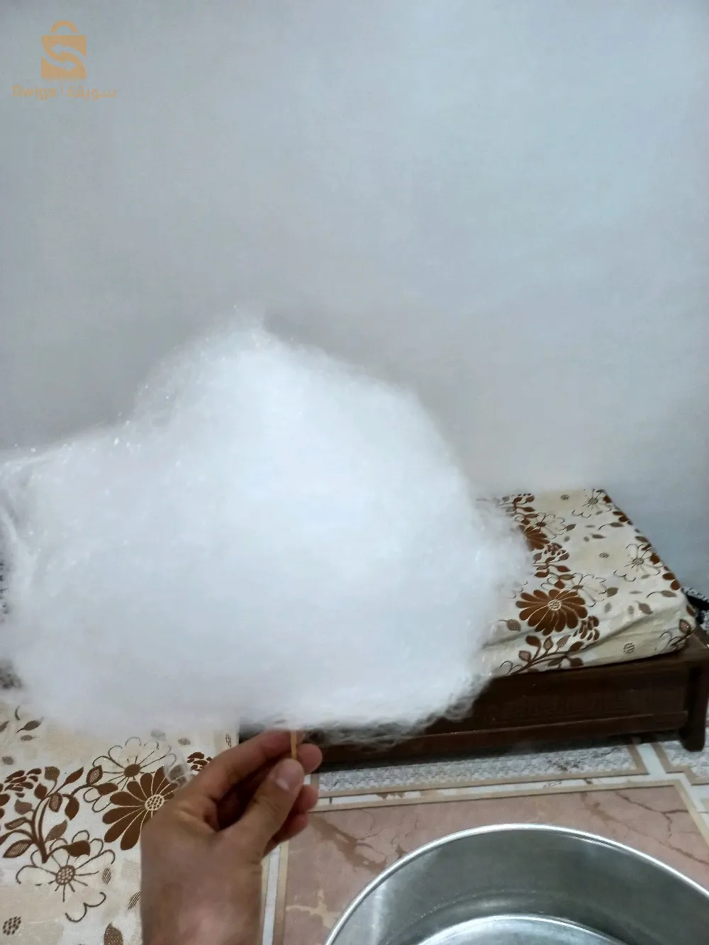 آلة  حلوى الصوف (غزل بنات)