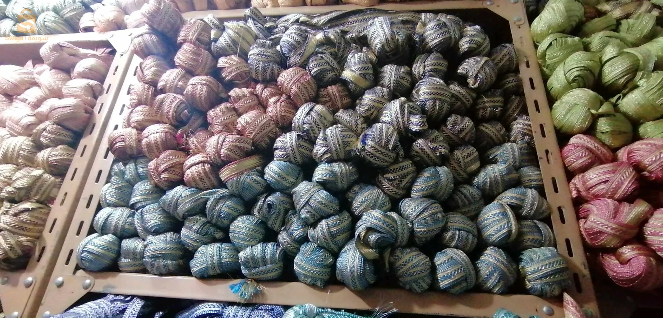 سفيفة مغربية عقدات حزمات ورداة