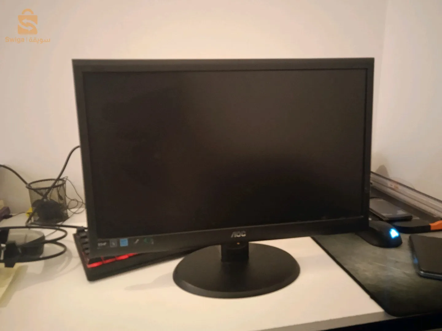 شاشة 22 بوص سامو مليون dvi vga