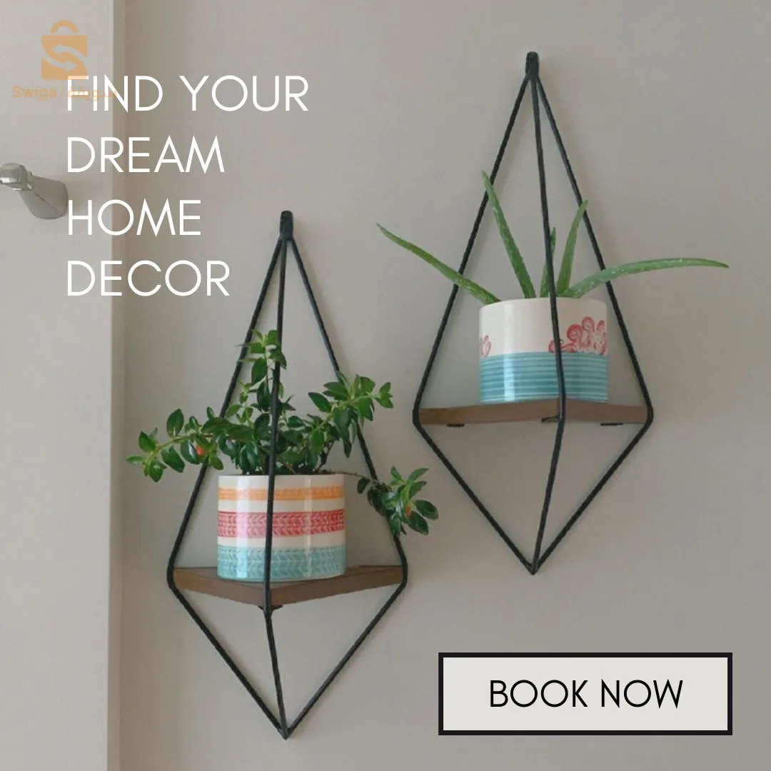 Étagère géométrique murale