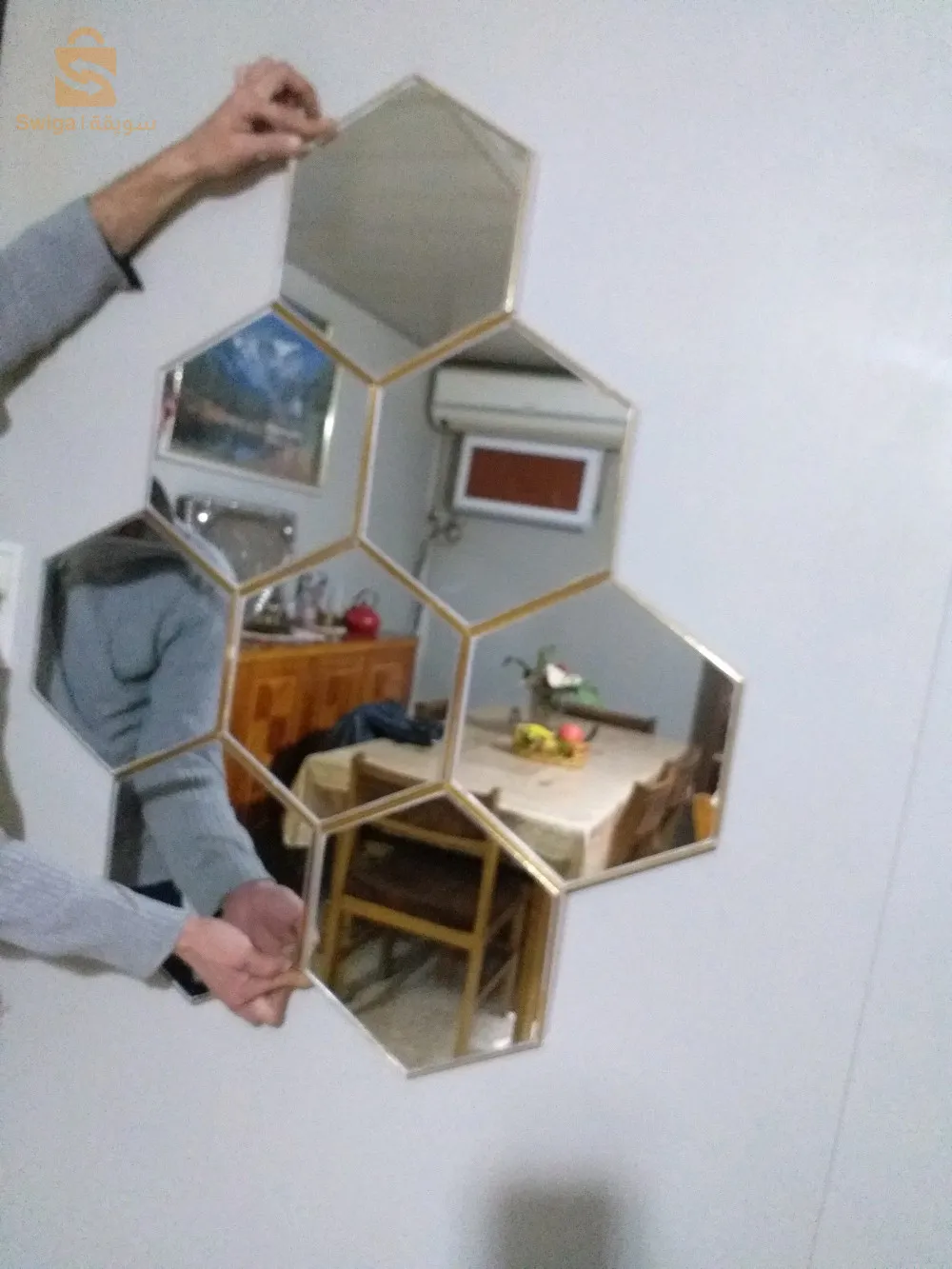 decoration  miroir mural