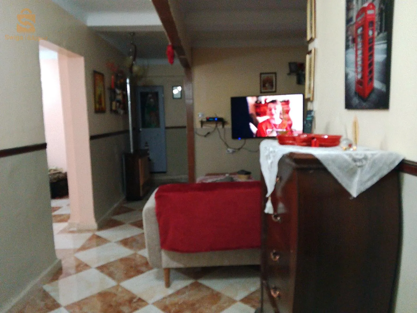 À vendre un F3 3e étage