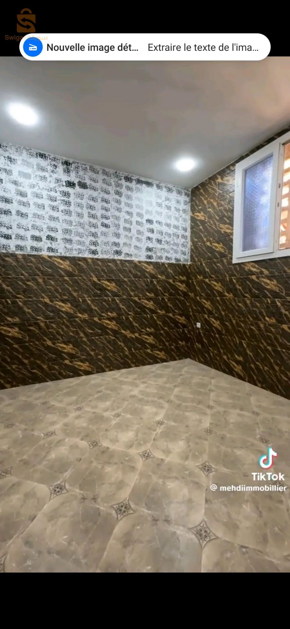 un petit duplex de 60 mètres carrés avec actes et livre foncé a bachdjarah