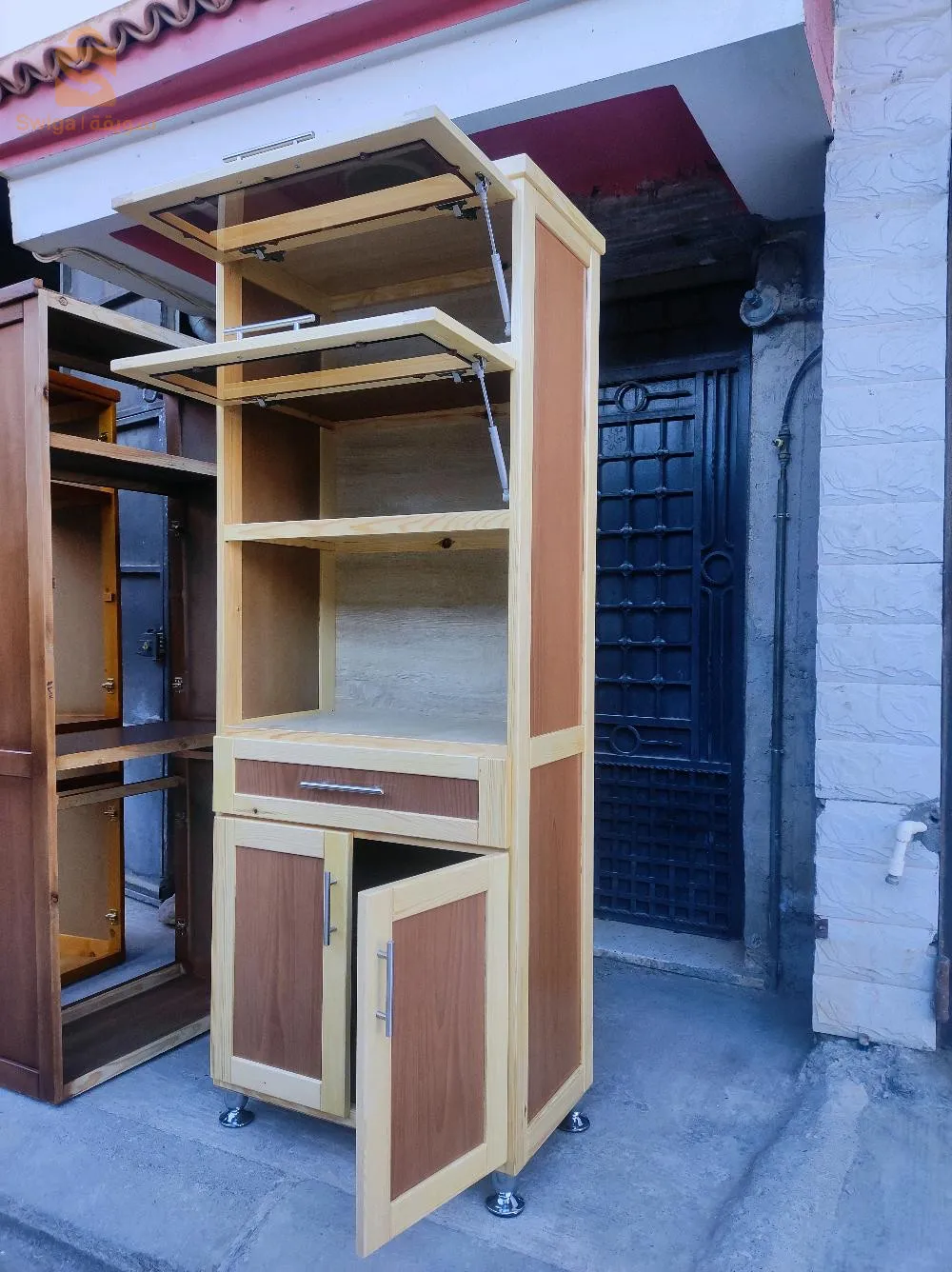 بيفي خشب احمر بروميار شوا 200×75×45