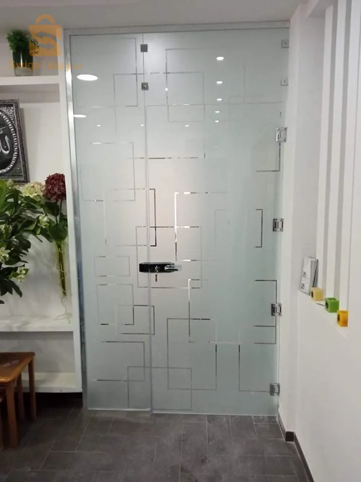 cabine de douche verre trempé