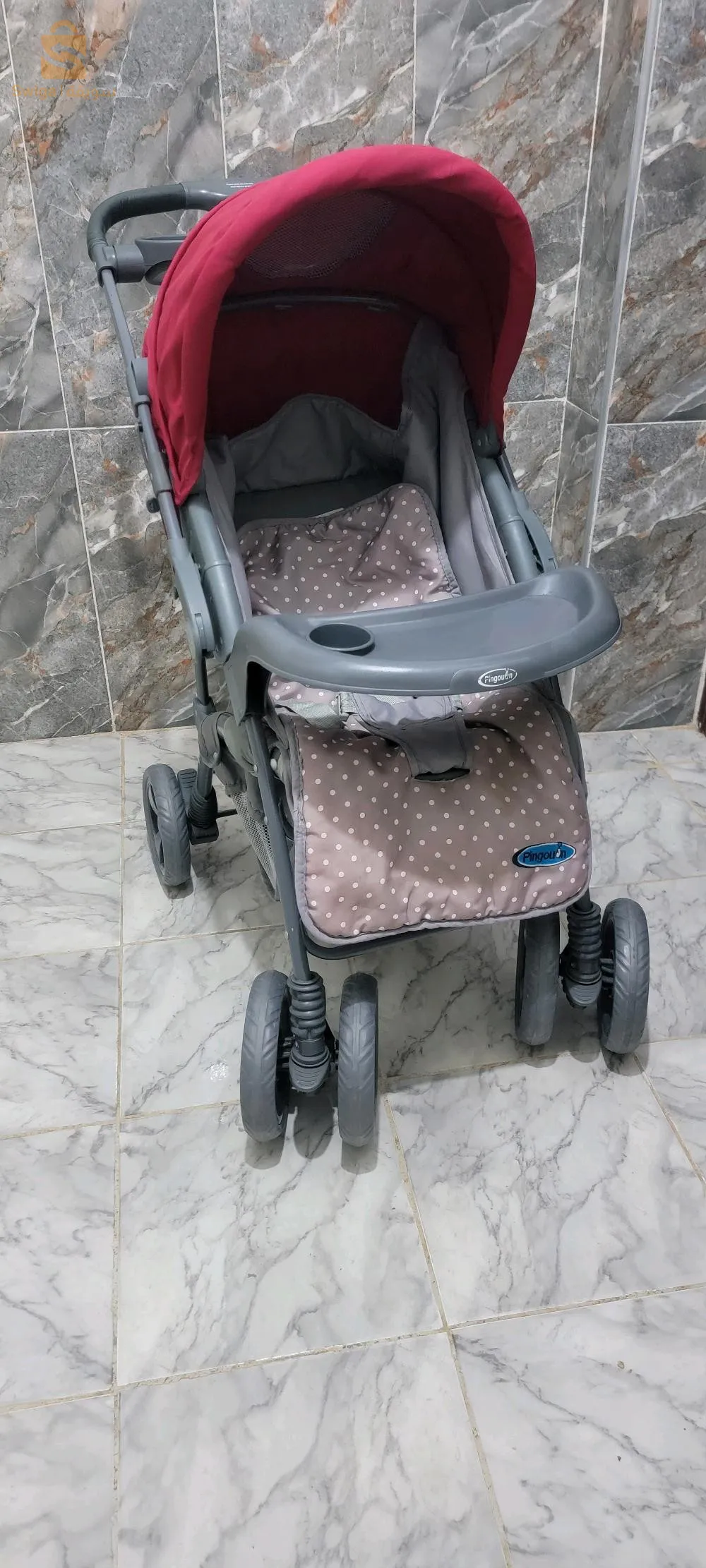 poussette pingouin 💘 🐧 💘 3 position