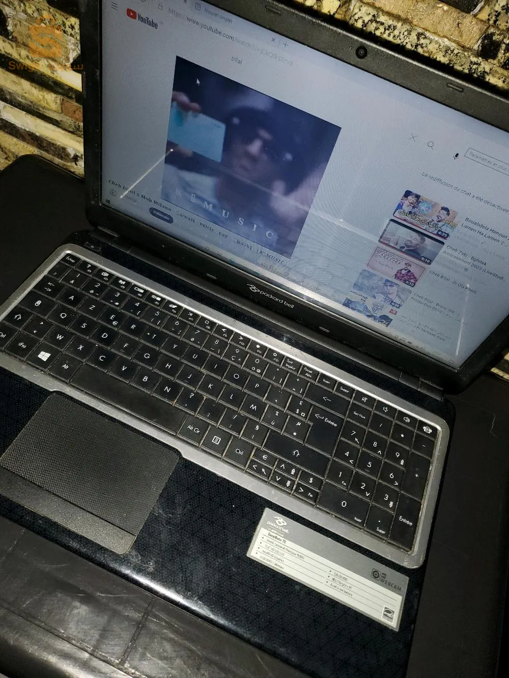 pc portable 
la marque : Packard Bell