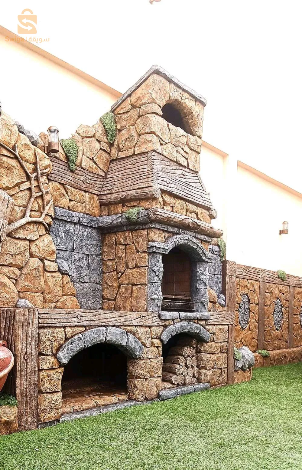 دكورات اسمنتية شلالات ونفورات.........اخر