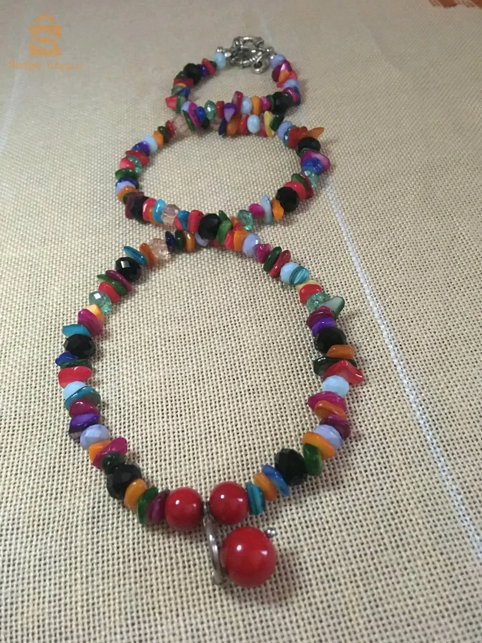 collier en pierre semi précieuse