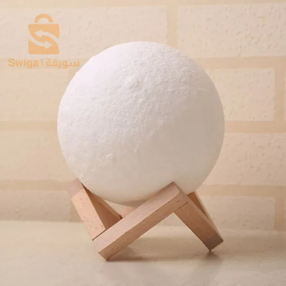 Moonlight Bluetooth speaker with different lighting shades creates a nice atmosphere in your room