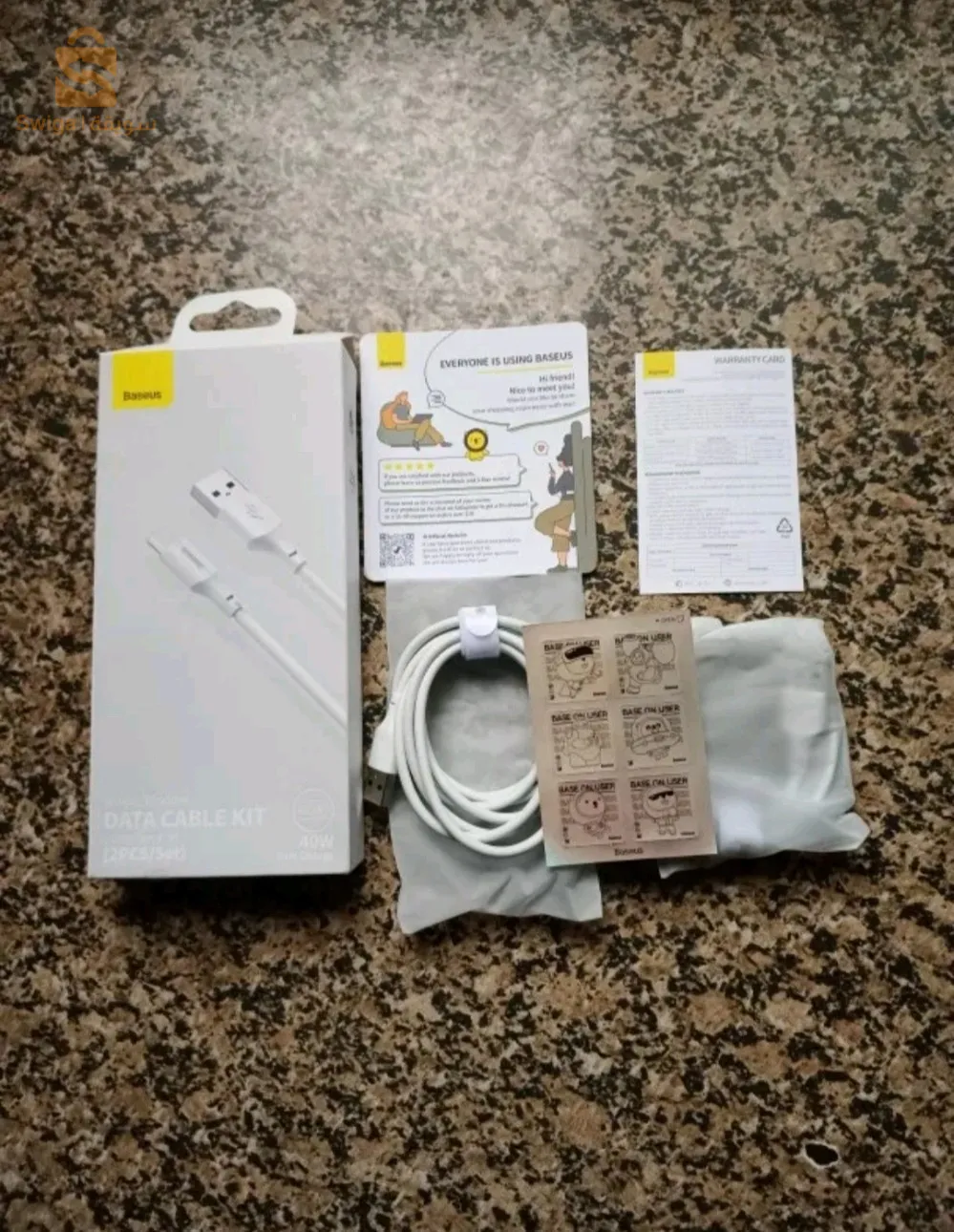 كابل USB من نوع C لشحن سريع