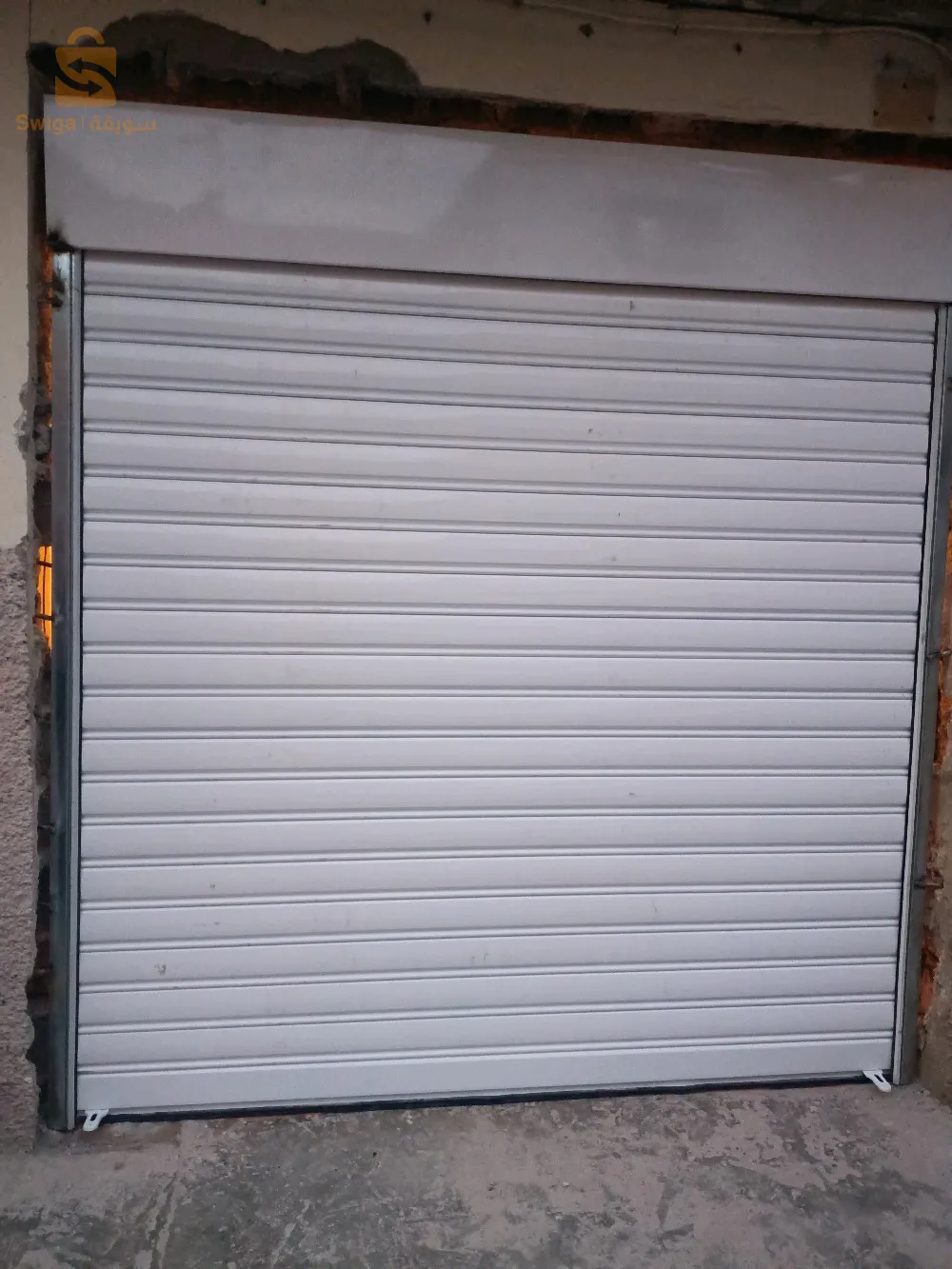 rideaux électrique 
rideau garage 
 ستاءر حديدية أوتوماتيكية