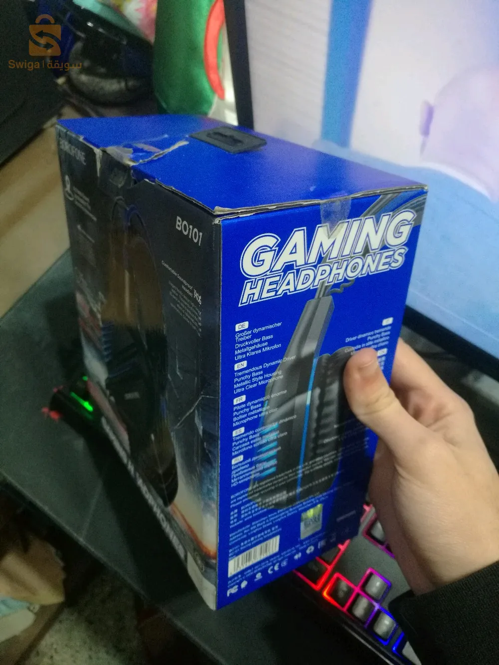 casque de jeu borofone