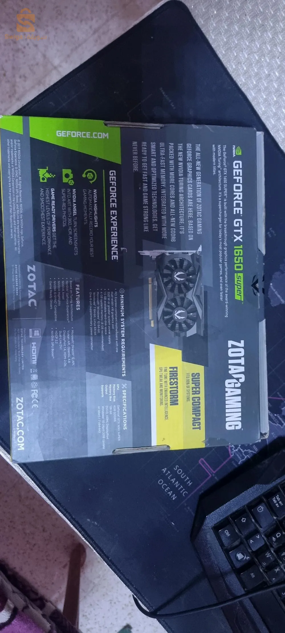 card graphic gtx 1650 super 4gb