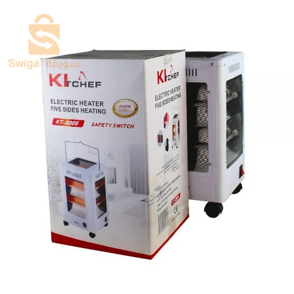 مدفأة كهربائية 5 أوجه 2000w