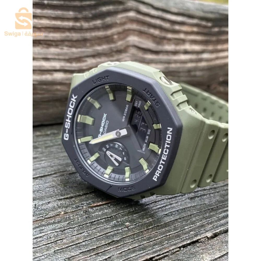 Montre Casio G-Shock-vert millitaire