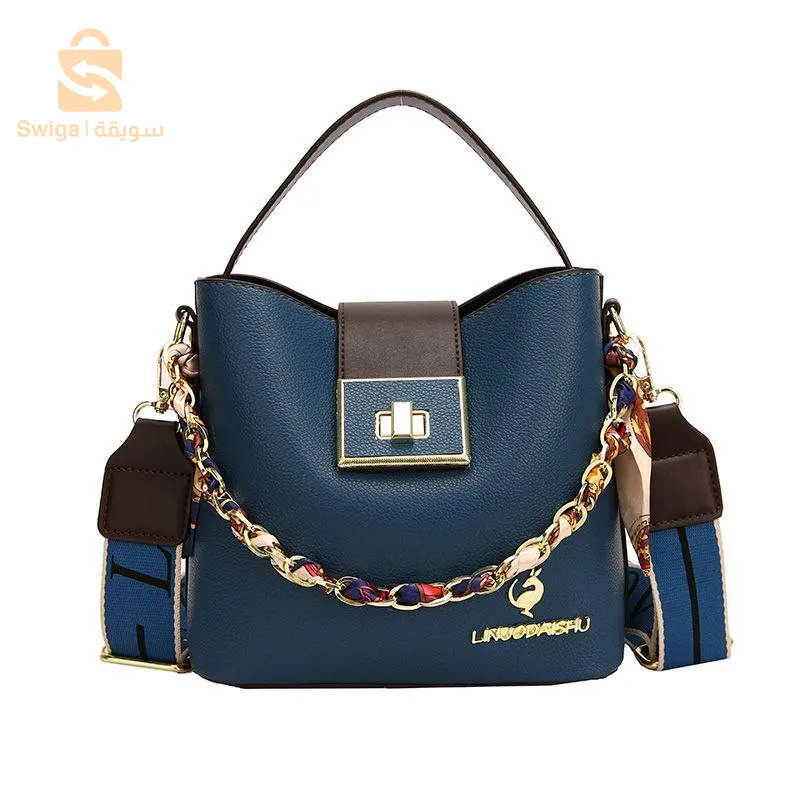 Sac à bandoulièreLenno kangourou encuir souple design de luxe pour femme