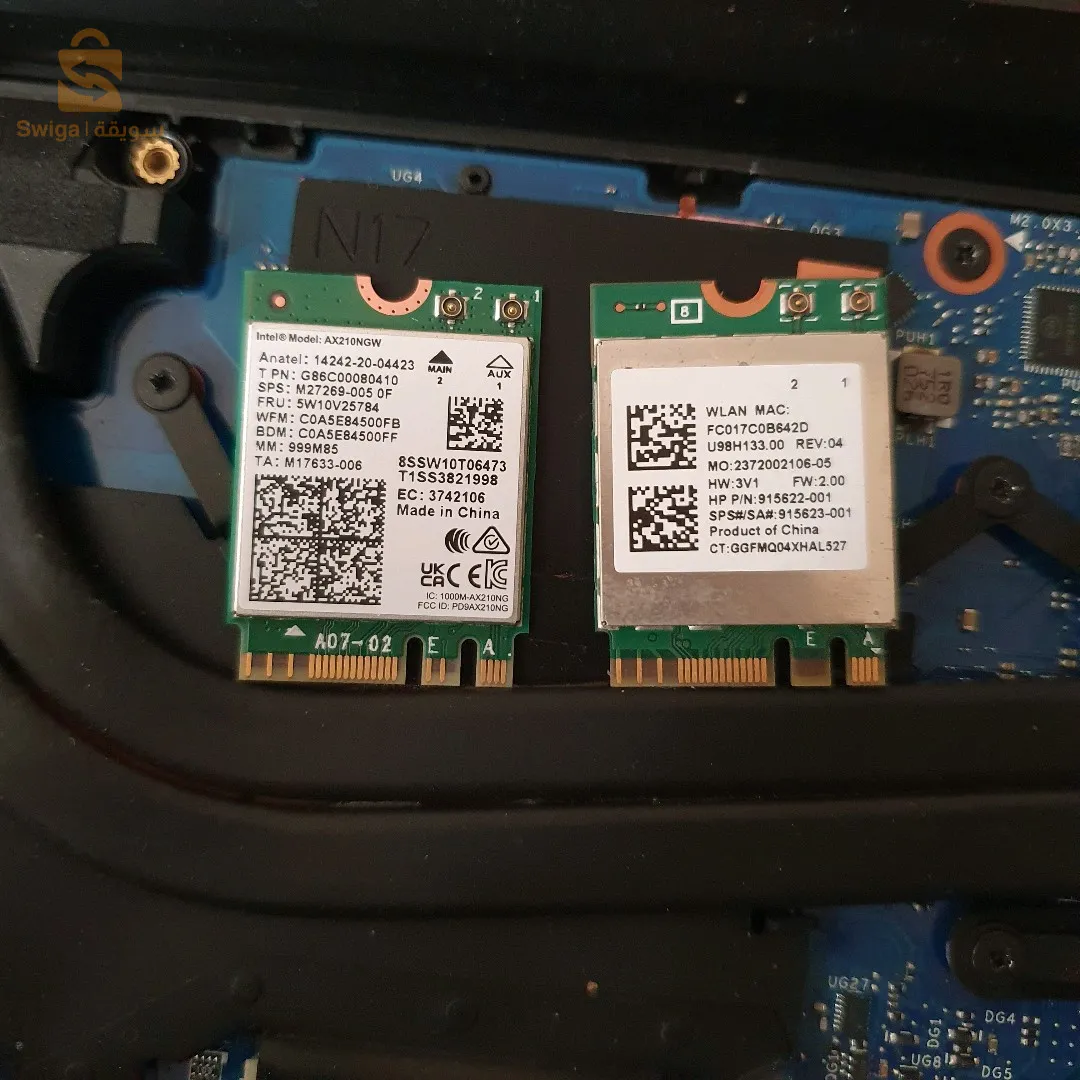 carte resau 
Wifi6e et wifi5