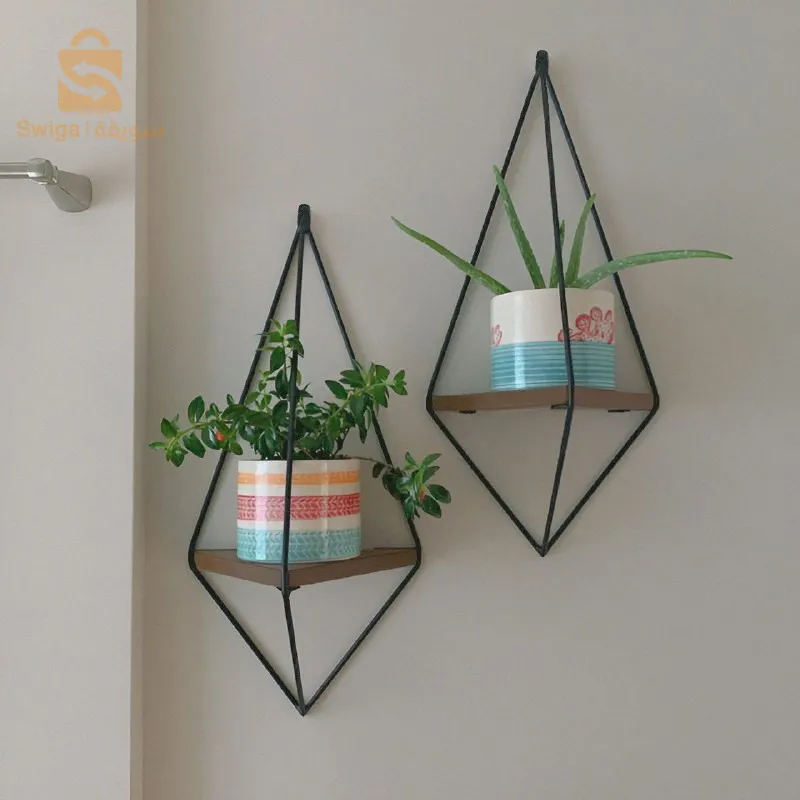 رف حائط  هندسي