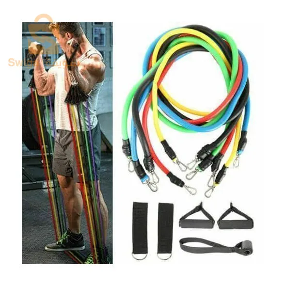 مجموعة حبال المقاومة للياقة البدنية و التدريب- Bandes De Résistance Elastiques Musculation Set
