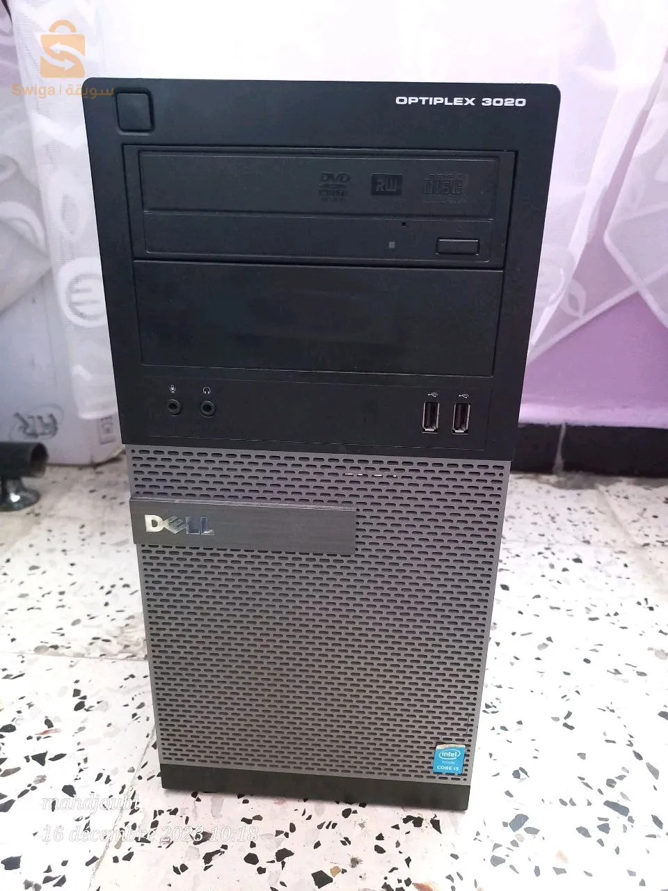 Dell Optiplex 3020 I5-4eme 16gb ram