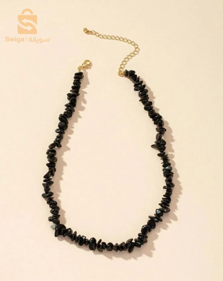 Collier en pierre naturelle couleur au choix