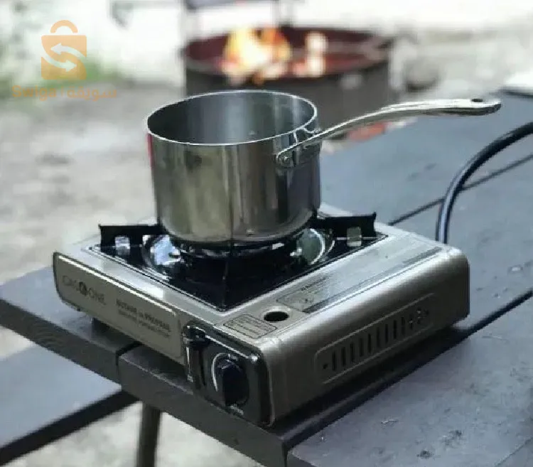 تحب تخيم  و عييت من الاغصان الجافة و النار تطفا !؟ 
 سعر خيالي :  + قارورتين غاز مجانا  + حقيبة خاصة 
اليك موقد الغاز المحمول متعدد الإستعمالات الذي يسهل لك الأمر ويخليك تطيب بكل سهولة وين ماكنت
منتج حصري وذوجودة عالية بسعر ممتاز !
✓ يمكنك إستعما