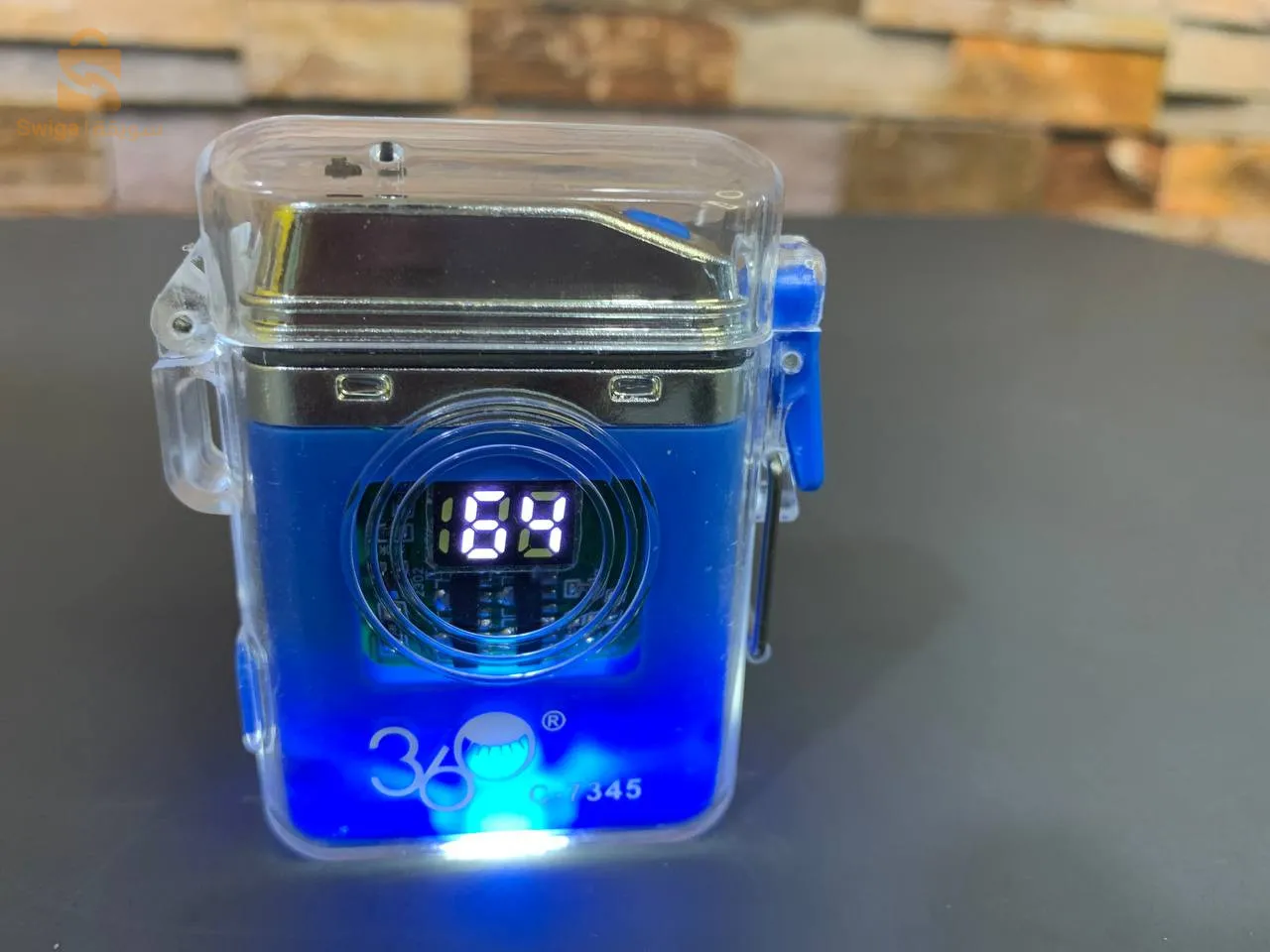 ⛔️⛔️Briquet recheargable coupe-vent avec led de haute luminosité elampe de poche coupe-vent⛔️⛔️