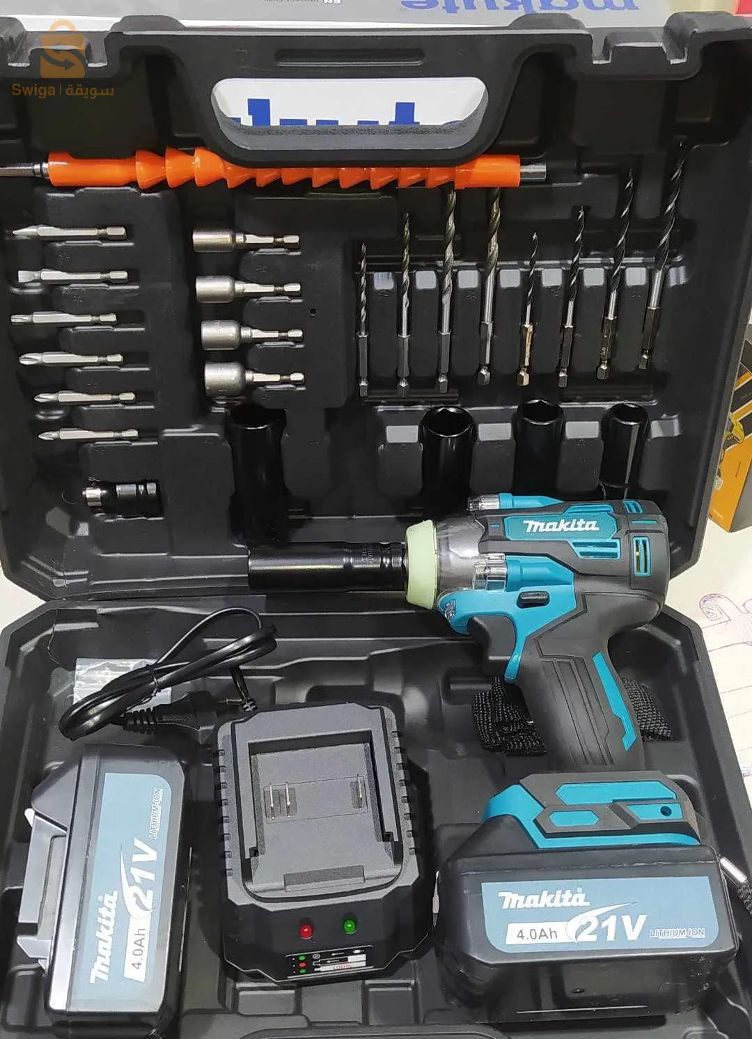 Clé à choc Makita 21v double batterie