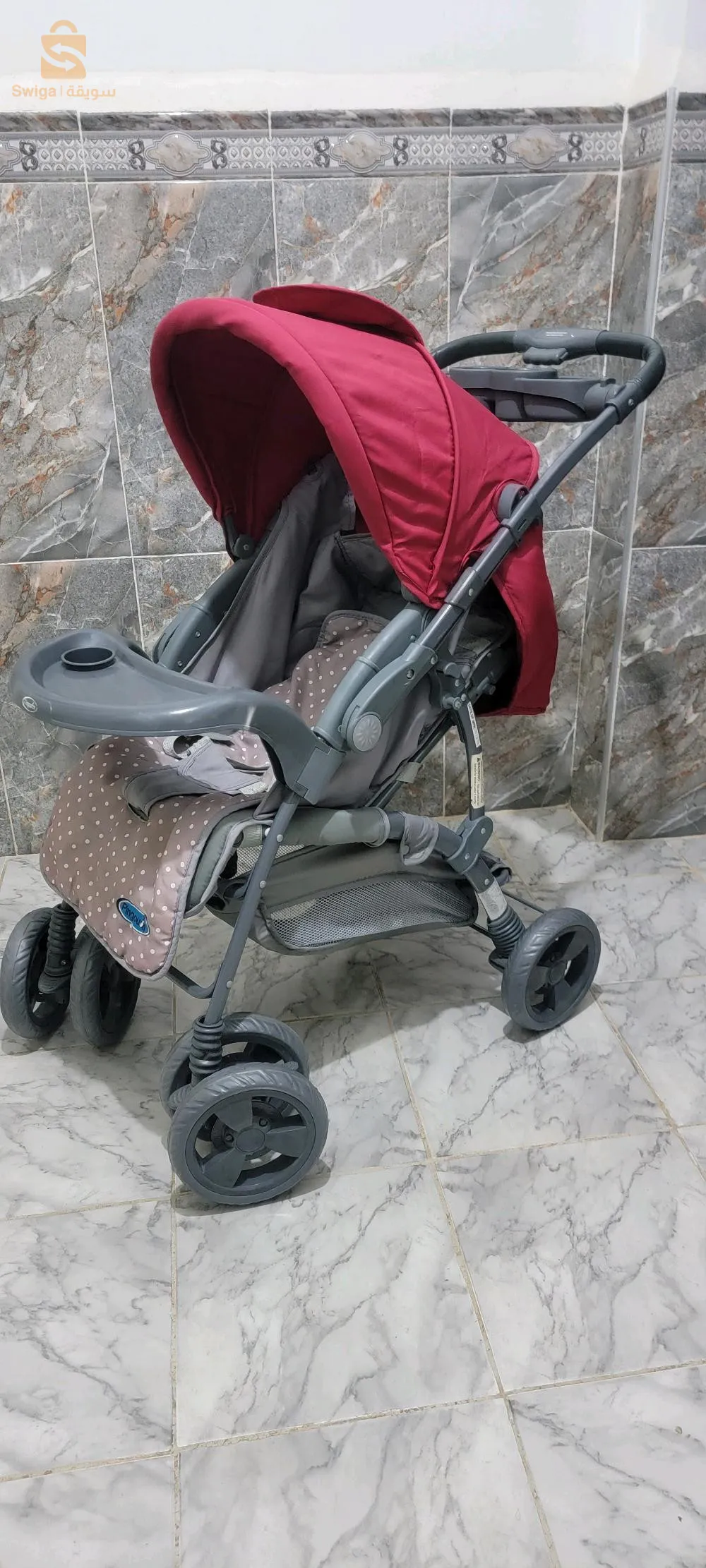poussette pingouin 💘 🐧 💘 3 position