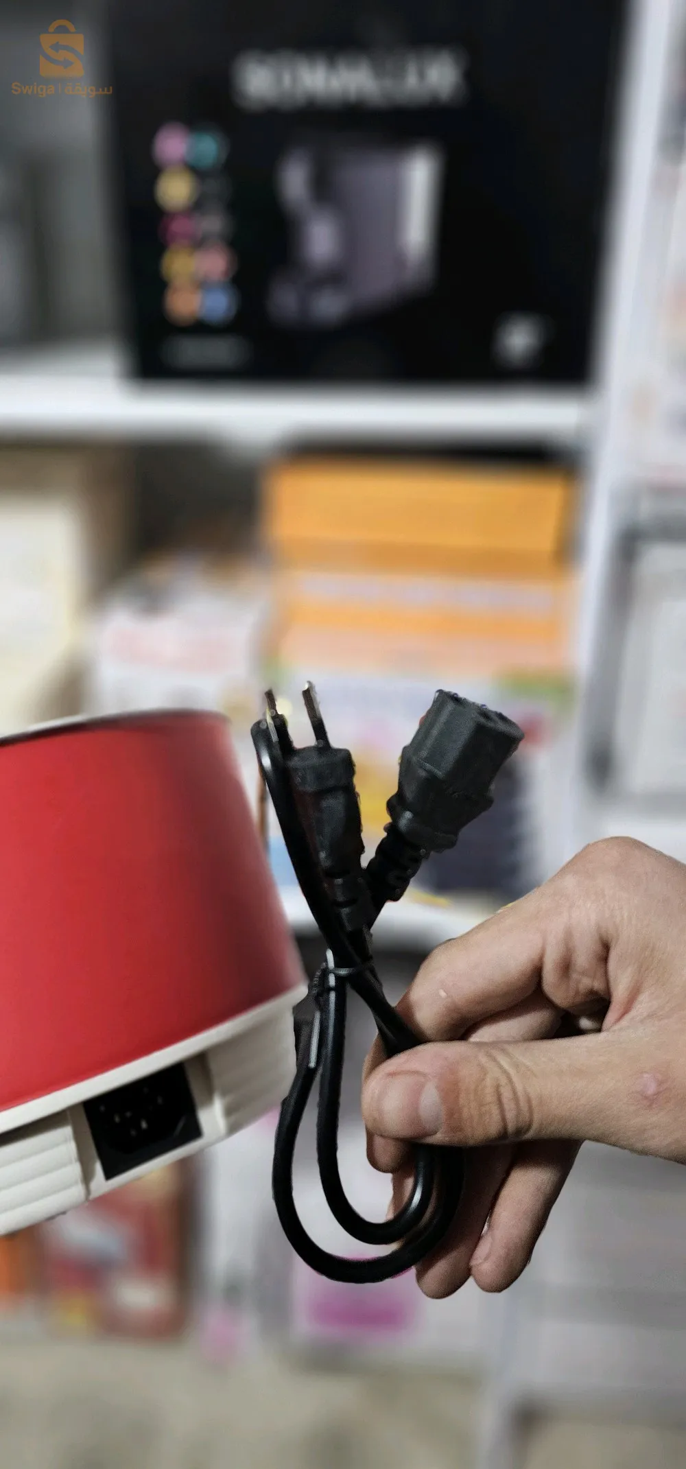 Marmite électrique antiadhésive de restauration rapide avec support pour téléphone