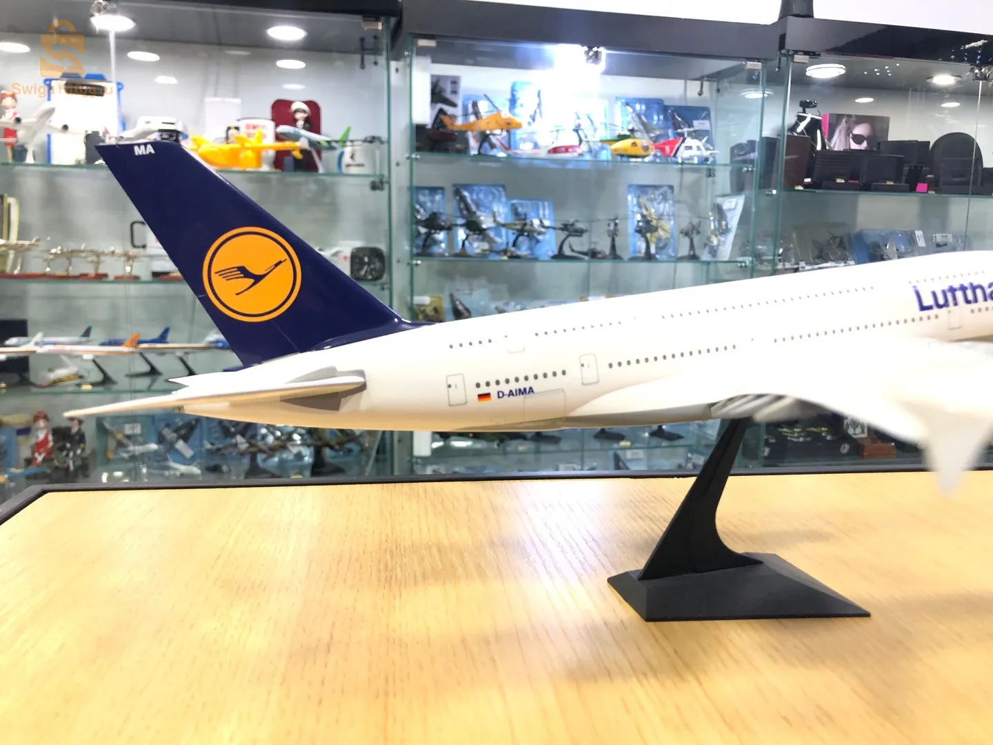 Maquette Airbus Lufthansa