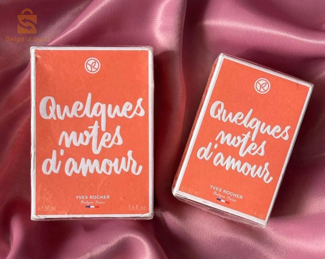 parfum quelques notes d'amour de Yves Rocher