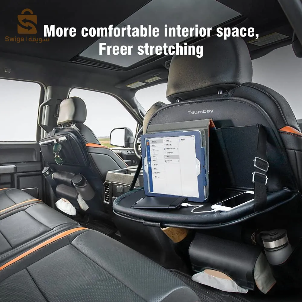 Organisateur D’objets Pour Siege Arriere Pour Plus D’espace Avec Un Design Pratique (1pcs) منظم أغراض المقعد الخلفي لمزيد من المساحة بتصميم عملي (قطعة واحدة)$👍
