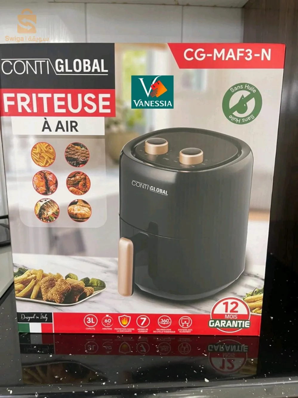 Friteuse marque contiglobal 3L