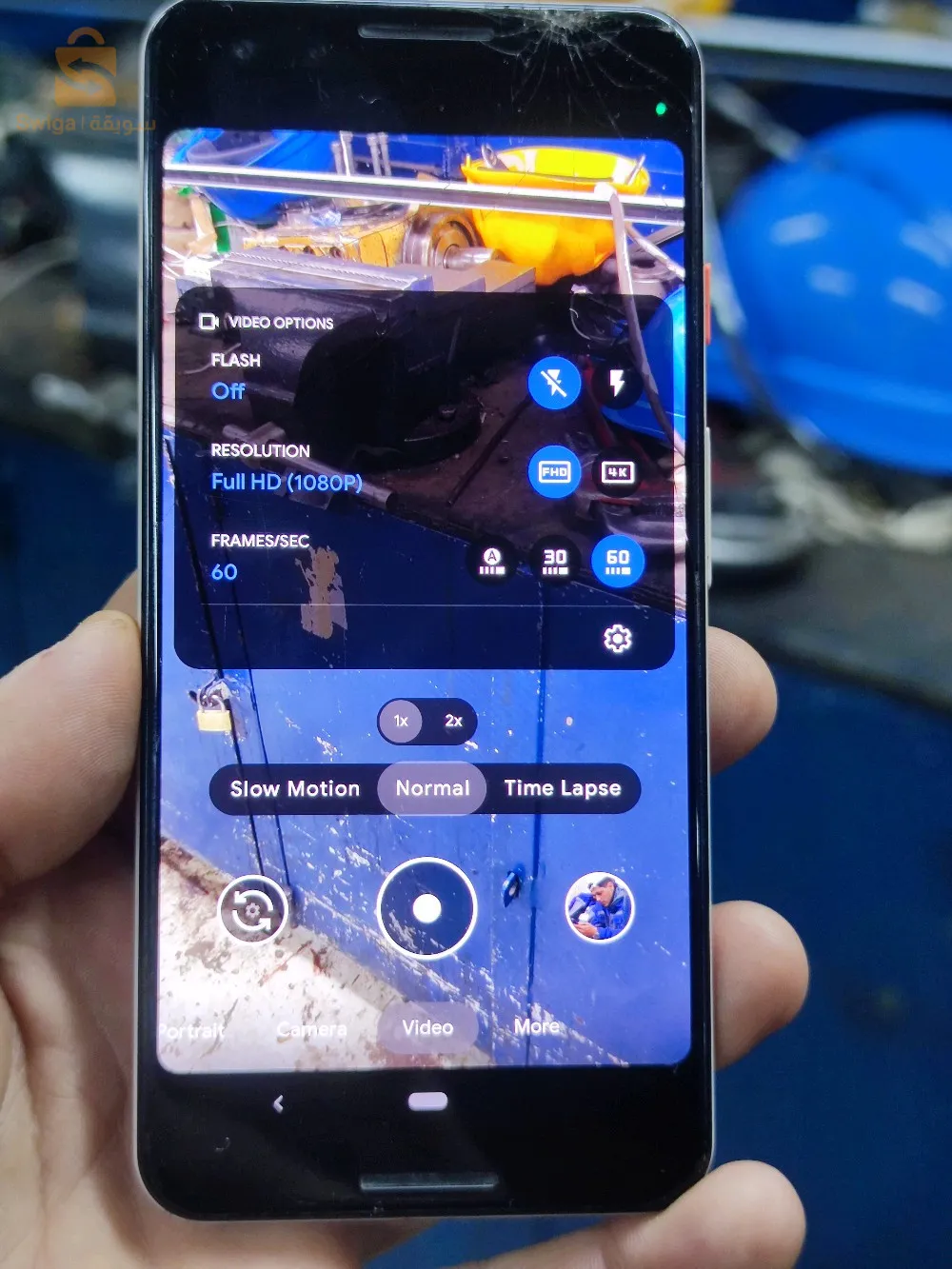 Google Pixel 3 Blanc 4/64 🥰 Snapdragon 845 Caméra 4K Foort Fih Cha9a f Zjaja Rahi tban F les photo Matjinich Prix affaires