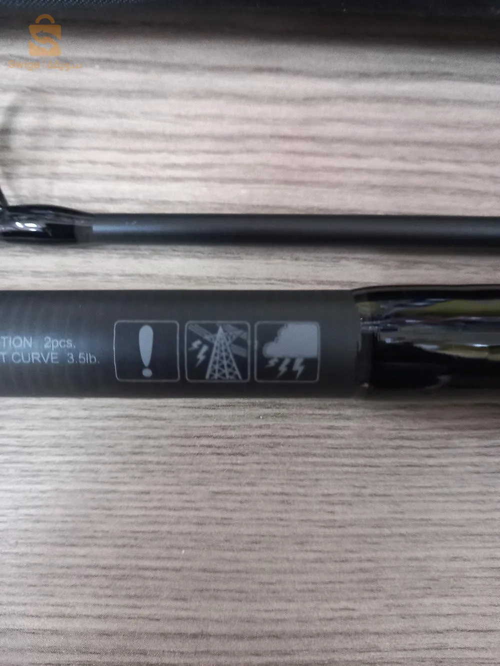 Canne carp Black widow 3mtr