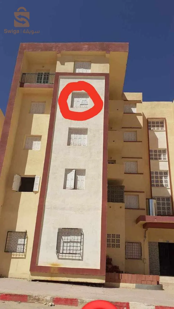 شقة F3 للبيع في مدينة جلفة بحي بحرارة