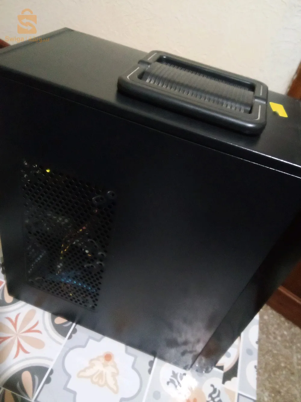 i3 2120+h61 gigabyte+GPU r6670+ ram 8gb(4x4)+ssd128gb+hdd700gb+case simple